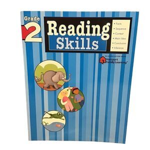 ‎Harcourt Grade 2 Reading Skills Workbook